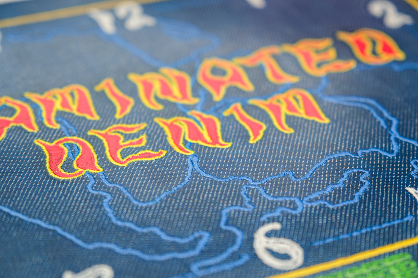 Laminated Denim