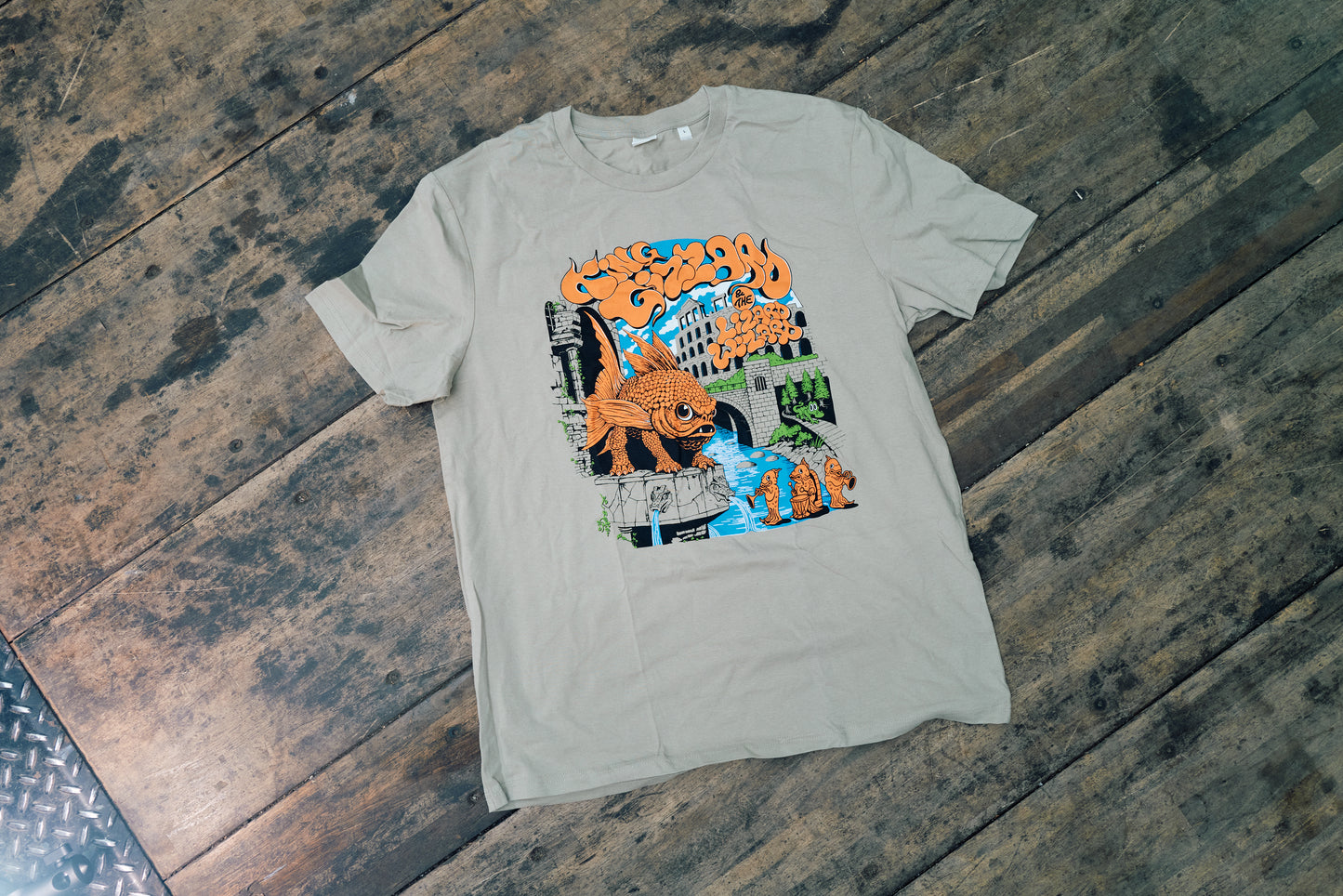 Goldfish Fountain Tee