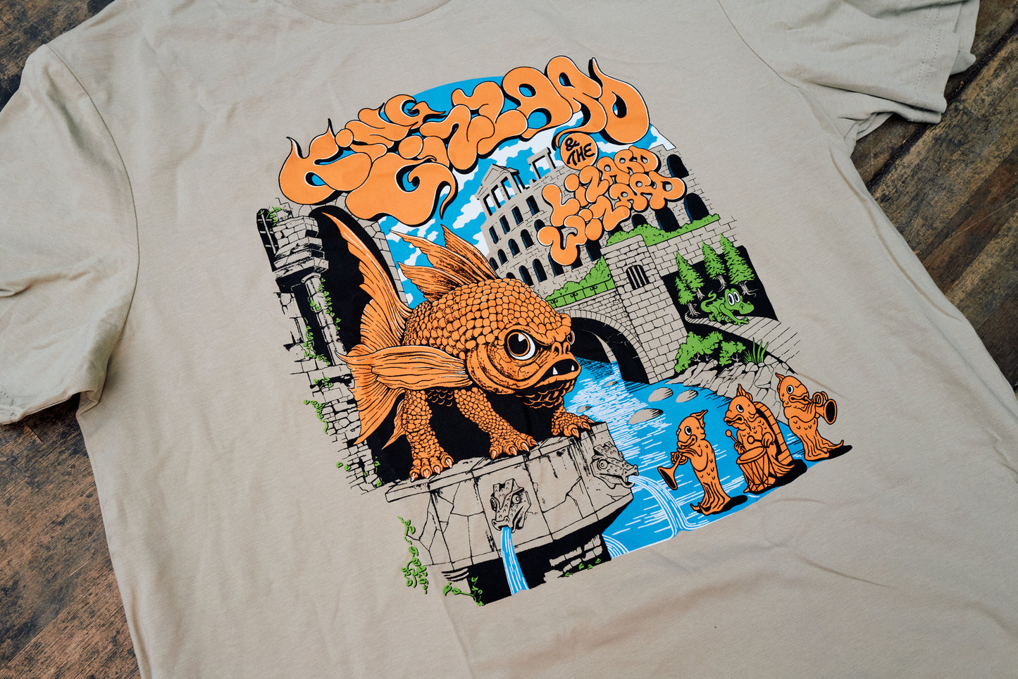 Goldfish Fountain Tee